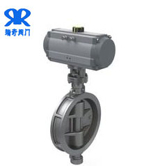 硬密封對夾氣動<a href='http://m.jjs120.com/Product/diefa/' target='_blank'>蝶閥</a>